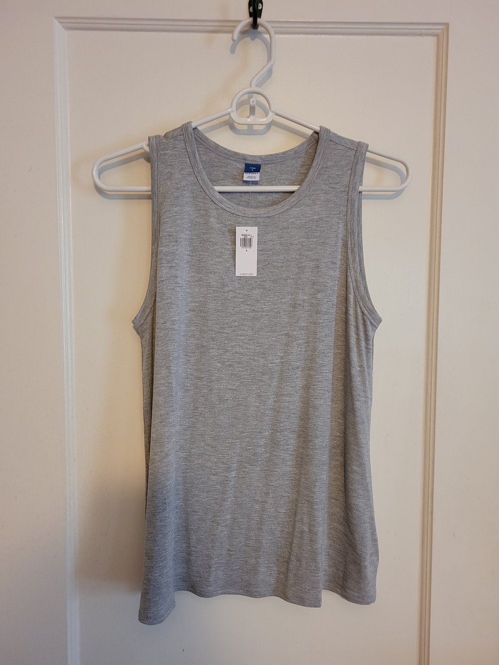 Old Navy Luxe Light Gray Tank Top